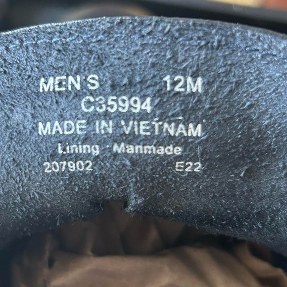 Cole Haan Navy Chukka Boots with White Sole - Picture 6 of 10